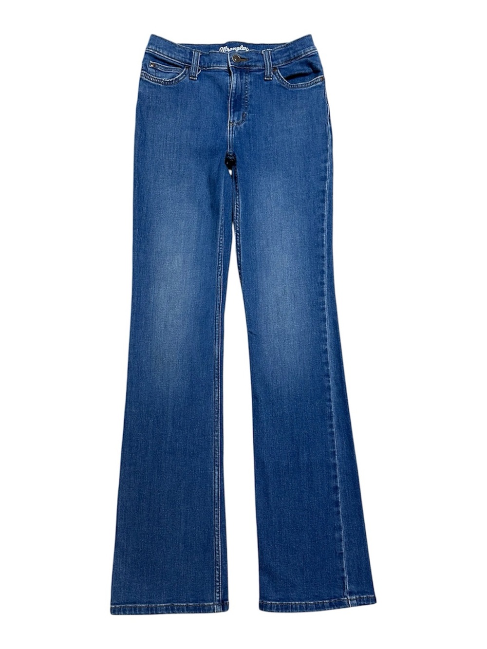 Wrangler youth bootcut jeans girls size 16 slim